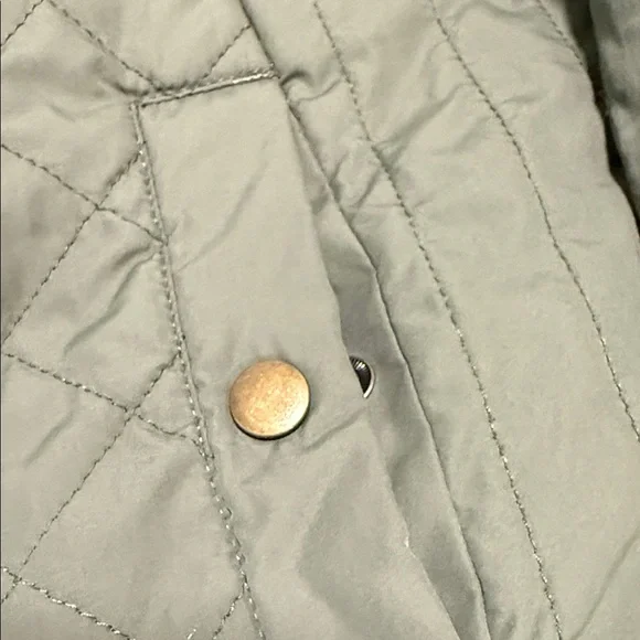 Lands end XS women’s Olive Quilted Jacket - Picture 2 of 5